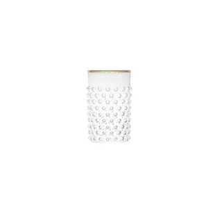 Hobnail glass crystal + gold Anna von Lipa