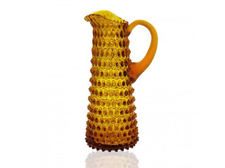 Anna von Lipa Eiffel Hobnail Jug 1L Amber