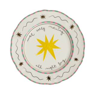 Bitossi Home dessert plate Star