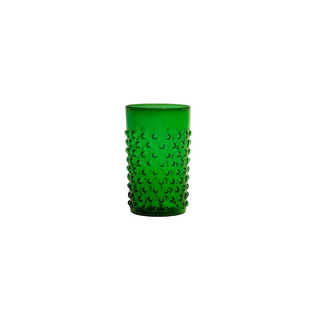 Anna von Lipa Hobnail glāze bottle zaļš