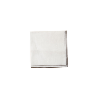 White linen napkin 