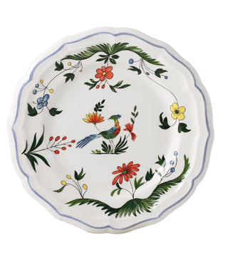 GIEN “Oiseaux de Paradis” bread & butter plates, set of 4