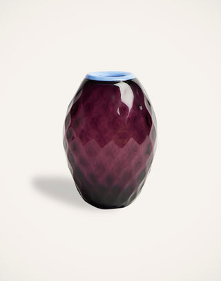 Baby Egg Murano Vase Violet