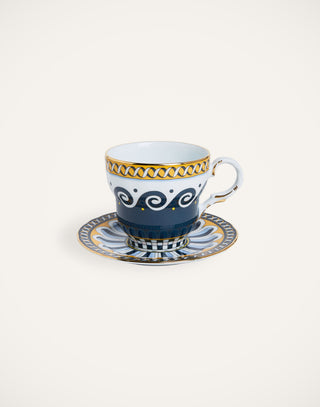 Odysseus in Porcelain Big Mama Cup And Saucer