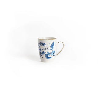 Bitossi Home Mug Love Blue