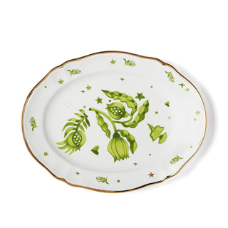 Bitossi Home Oval plate Floreal