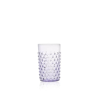 Hobnail glass purple, Anna von Lipa