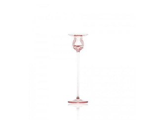 Anna von Lipa  Tulipán Candle Holder 25 cm Rosa