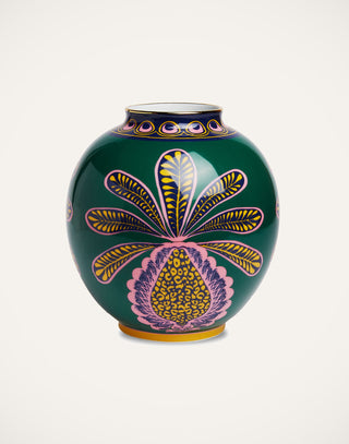 Big Pineapple Verde in Porcelain - Bubble Vase