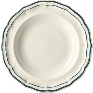 BOX OF 4 RIM SOUP PLATE - FILET ACAPULCO