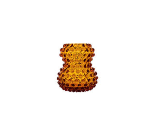 Anna von Lipa Hobnail Birdie Vase 13 cm Amber