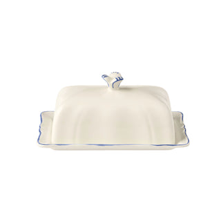 BUTTER DISH - FILET BLUE