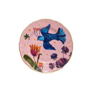 Bitossi Home dessert plate Little Bird