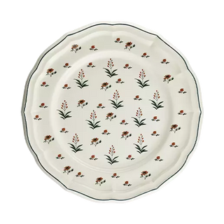 BOX OF 4 DINNER PLATES - HERBIER DU PARADIS
