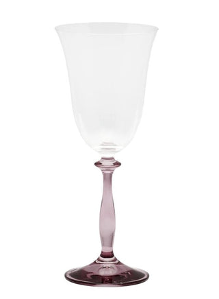 Anna Nina Lavender wine glass