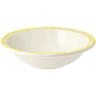 BOX OF 4 CEREAL BOWLS- FILET LEMON