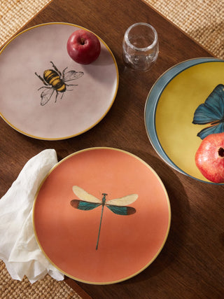 Les Ottomans Insects porcelāna šķīvis