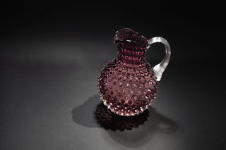 UNDERLAY VIOLET HOBNAIL JUG