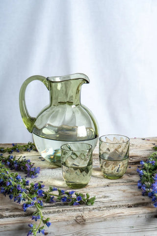 OLIVE GREEN MARIKA JUG