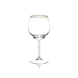 SHADOWS GOLDEN LUX RED WINE GLASS (SET OF 2)