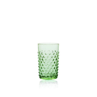 Hobnail glass in light green, Anna von Lipa