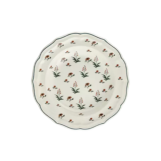 BOX OF 4 RIM SOUP PLATES - HERBIER DU PARADIS